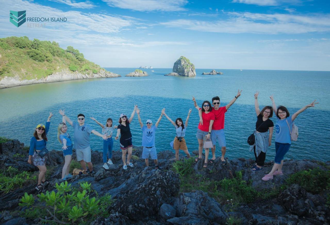 Catba Freedom Island Retreat Pansiyon Xuan Dam Dış mekan fotoğraf